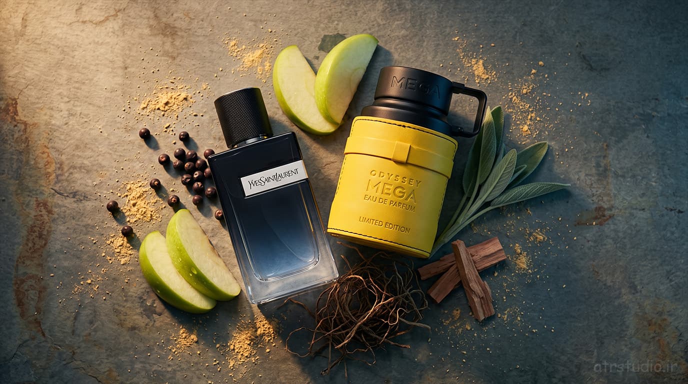 وقتی یک عطر ۳۰ دلاری با YSL Y می‌جنگه: ماجرای آرماف اودیسه میگا