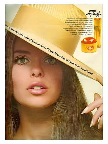 Faberge Straw Hat