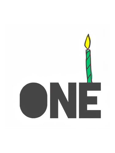One
