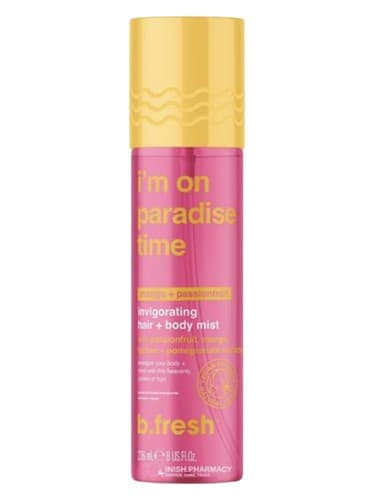 i'm on paradise time invigorating hair + body mist - من در زمان بهشت هستم موهای نیروبخش + مه بدن