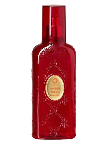 Amber Rouge Body Mist - بادی میست کهربایی روژ