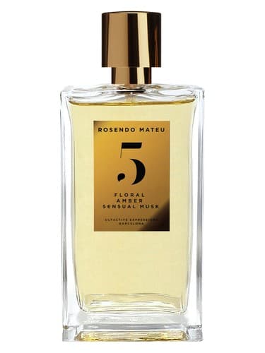 Rosendo Mateu Nº 5 Floral, Amber, Sensual Musk - Rosendo Mateu Nº 5 گل، امبر، مشک حسی
