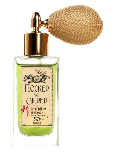 Flocked & Gilded - گلدهی و طلاکاری شده
