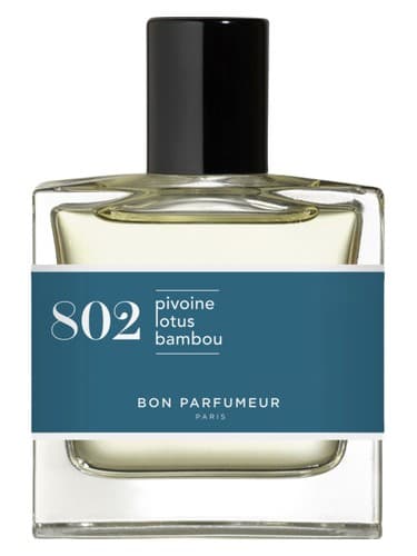 802 pivoine, lotus, bambou