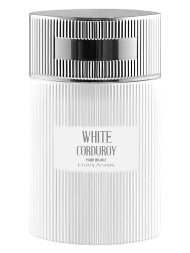White Corduroy Pour Homme