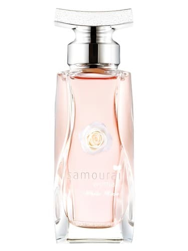 Samouraï Woman White Rose